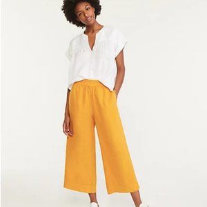 Wide Leg 100% Linen Pants